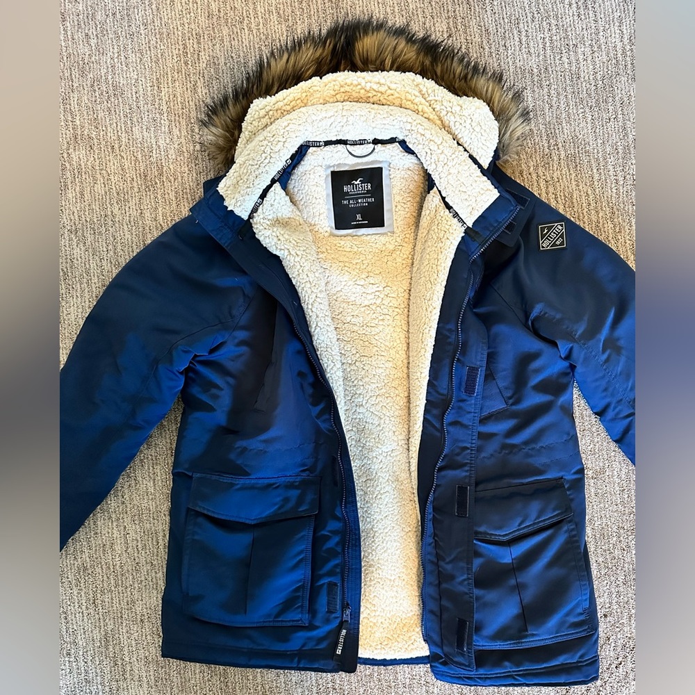 Men’s Hollister winter jacket - XL